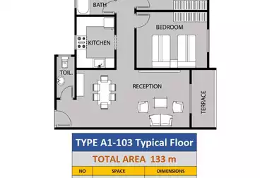 عقارات للبيع - 3 غرف - بالدور 3