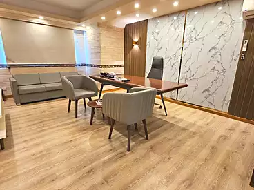 إداري للإيجار - 9 غرف - بالدور 6