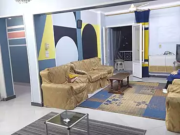 Furnished Apartment For rent - 2 rooms - floor 1