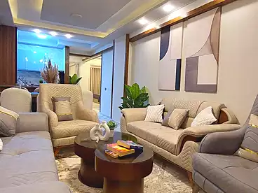 شقق مفروشة للبيع - 2 غرف - بالدور 1