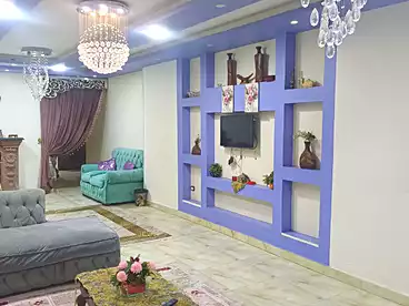Furnished Apartment For rent - 3 rooms - floor 5