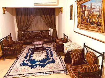 Furnished Apartment For rent - 3 rooms - floor 1