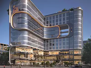 مكاتب للبيع - 1 غرف - بالدور 4