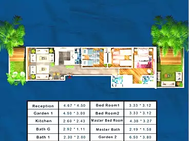 Apartments For sale - 3 rooms - floor 1