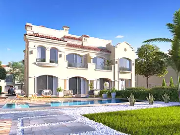 Villas For sale in El Patio Prime Compound - La Vista, Compounds in Elshorouk City, 205 sqm