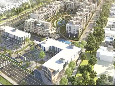 Apartments For sale in Village West Compound - Dorra, Compounds in Sheikh Zayed, 115 sqm