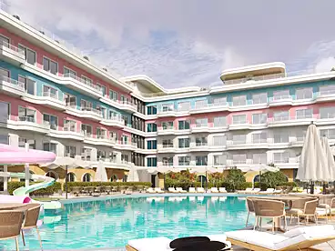 عقارات للبيع - 2 غرف - بالدور 2