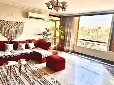 Furnished Apartment For rent - 3 rooms - floor 8