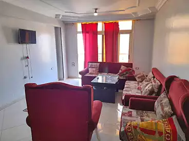 Furnished Apartment For rent - 3 rooms - floor 12