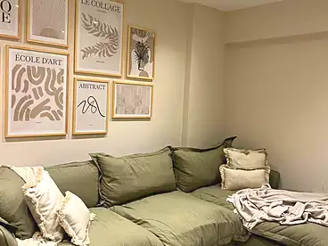 Furnished Apartment For rent - 3 rooms - floor 1