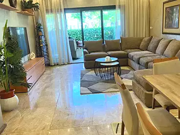 Apartment with Garden For rent in El Sheikh Zayed, Greater Cairo, 180 sqm
