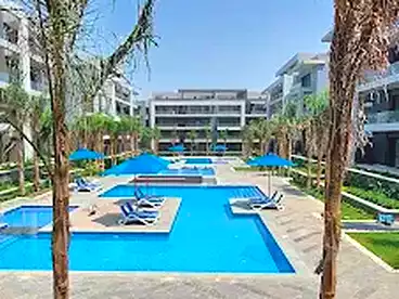 Apartments For rent in El Patio 7 Compound - La Vista, Compounds in New Cairo, 130 sqm