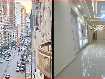 شقق للبيع في شارع محمود العيسوي، سيدي بشر بحري، 170 متر