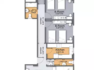 للبيع في مناطق فرعية بشمال الرحاب، شمال الرحاب، 178 متر