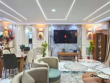 Furnished Apartment For rent in Lebnan Square, El Mohandeseen, 200 sqm