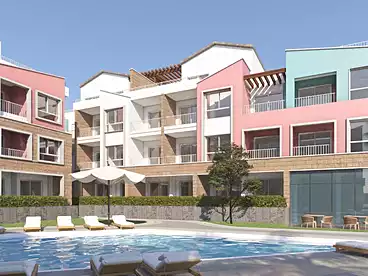 Chalets For sale in Virginia Plaza Resort - Solid, North Coast Resorts, 65 sqm