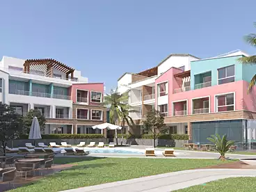 Chalets For sale in Virginia Plaza Resort - Solid, North Coast Resorts, 75 sqm