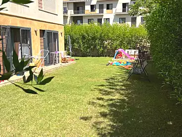 Apartment with Garden For rent in Eastown Parks - Eastown Compound, Eastown Compound - Sodic, 189 sqm