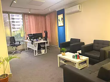 Administrative For rent in Ashgar Darna Compound - M Squared, Compounds in Maadi, 200 sqm