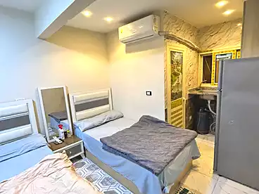 Studio For rent in Neighborhood 1st, El Ahyaa, 30 sqm