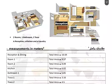 عقارات للبيع في شارع الخمسين، حي الواحة، 95 متر