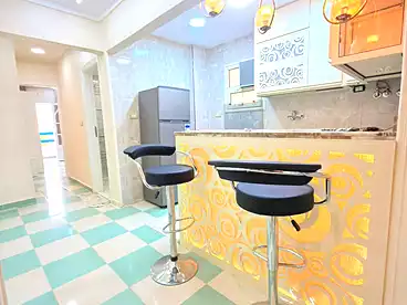 Furnished Apartment For sale in Shatee El Nakheel, Al Agamy, 100 sqm
