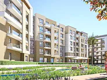 Apartments For sale in Sol In Compound - Levels, Compounds in Hadayek October, 123 sqm