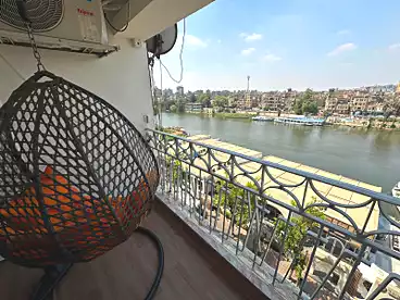 For rent in Corniche El Nile St. - El Zamalek, El Zamalek, 130 sqm