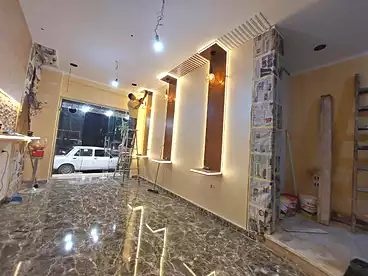 تجاري للإيجار في شارع سامية الجمل، المنصوره، 70 متر