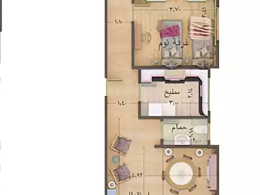 Roof For sale in Small Investor, El Andalus 2, 160 sqm