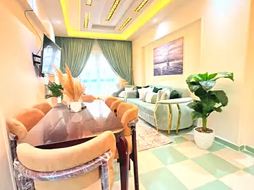 Furnished Apartment For sale in Shatee El Nakheel, Al Agamy, 100 sqm