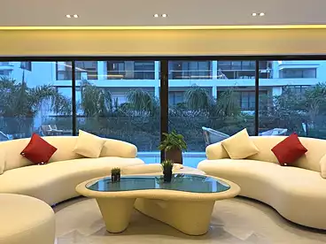 Apartments For sale in Trio Gardens Compound - M Squared, Compounds in New Cairo, 235 sqm