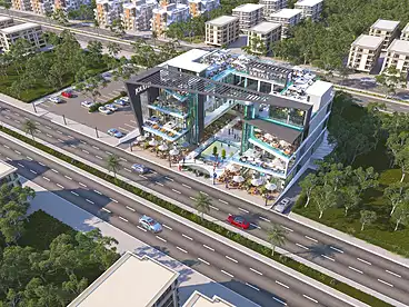 محلات للبيع في جوديا مول، كمبوند بمدينة الشروق، 33 متر