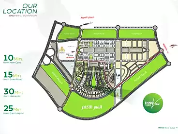 Offices For sale in InnoView Business Complex - N.C.B Development, Downtown, 35 sqm