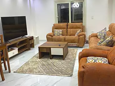 Furnished Apartment For rent in Taha Hussein St., Phase 1, 90 sqm