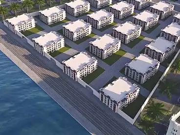 Serviced Apartments For sale in Rommel Beach, Marsa Matrouh City, 90 sqm