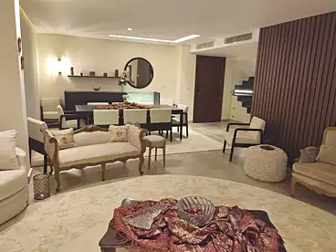 Duplex For sale in Trio Gardens Compound - M Squared, Compounds in New Cairo, 355 sqm
