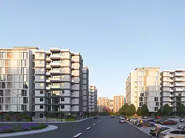 شقق للبيع في بالميرا ريزيدنس - المعمرون العرب، العلمين، 89 متر