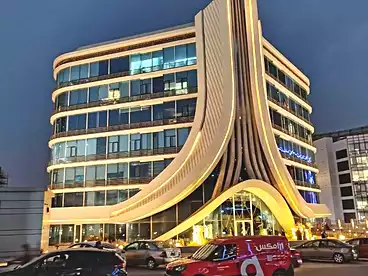 Corporate Branch For rent in Cairo Capital Center - Catalyst, Compounds in New Cairo, 140 sqm