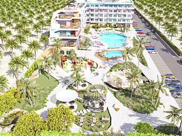 شاليهات للبيع في منتجع فيرجينيا فلاور - سوليد، منتجعات الساحل الشمالى، 50 متر