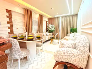 Furnished Apartment For sale in Shatee El Nakheel, Al Agamy, 120 sqm