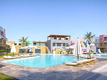 Chalets For sale in Virginia Plaza Resort - Solid, North Coast Resorts, 50 sqm
