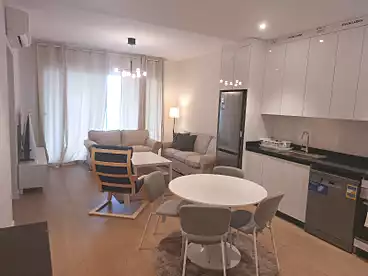 Apartments For rent in Blue Views Residences - Mivida Compound, Mivida Compound - Emaar, 120 sqm