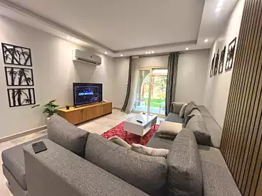 Apartments For rent in Maadi View Compound - Maadi Developments, Compounds in Elshorouk City, 120 sqm