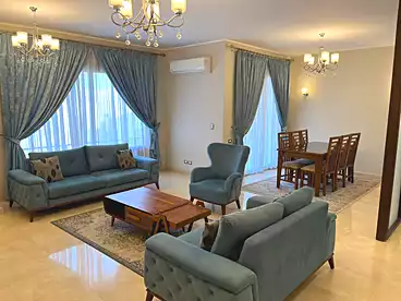 Furnished Apartment For rent in Village Gate Compound - Palm Hills, Compounds in New Cairo, 150 sqm