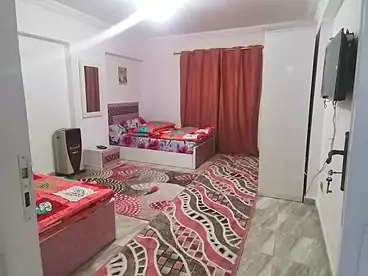 Furnished Apartment For rent in Gamal Abdel Nasser St., El Asafra, 140 sqm