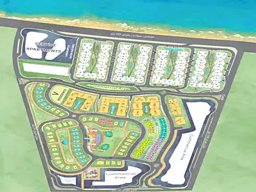 Apartments For sale in The Pearl Compound - SUD, New Mansoura City, 117 sqm