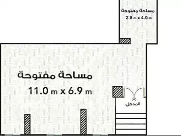 تجاري للإيجار في شارع جرانفيل، محرم بك، 87 متر
