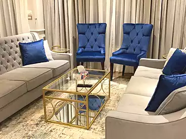 Apartment with Garden For sale in Galleria Moon Valley Compound - Arabia, Compounds in New Cairo, 140 sqm