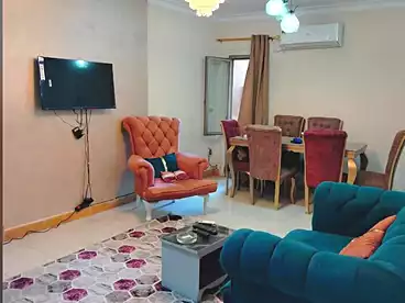 Furnished Apartment For rent in El Matbaa, Faisal, 90 sqm